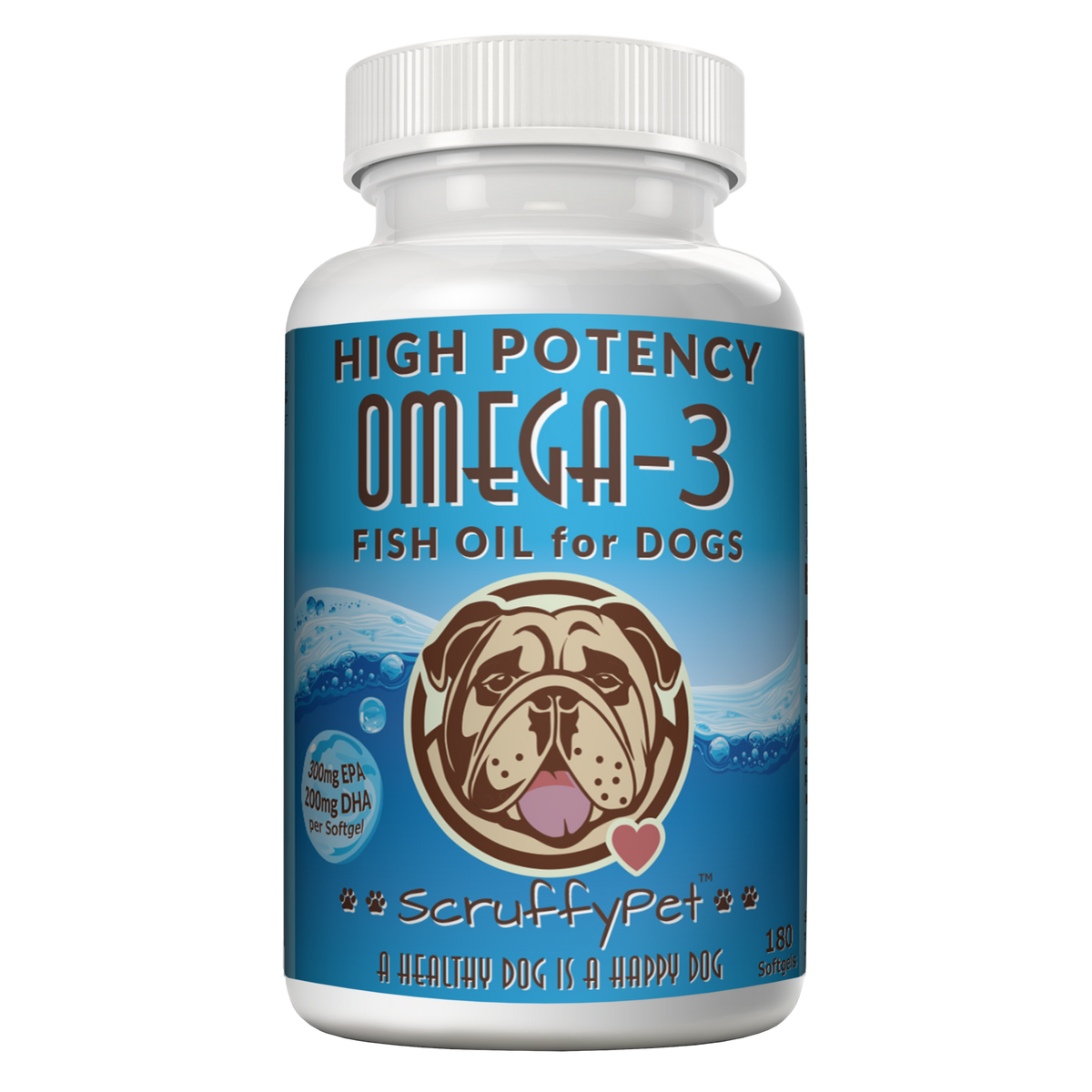 High Potency Omega 3 Fish Oil For Dogs