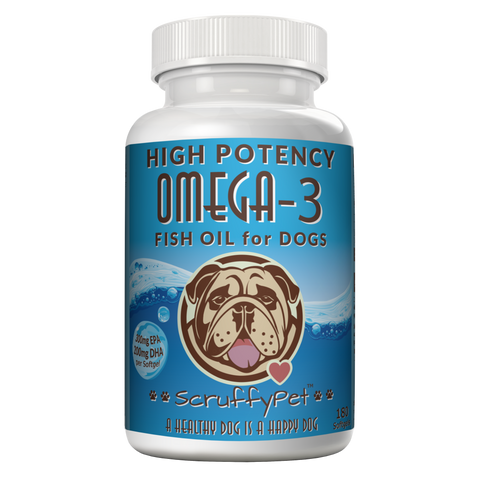 High Potency Omega 3 Fish Oil For Dogs